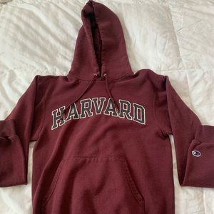 Harvard Champion Maroon Hoodie